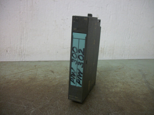 SIEMENS SIMATIC S7 2AI U HS ANALOG ELECTRONIC MODULE 6ES7 134-4FB51-0AB0