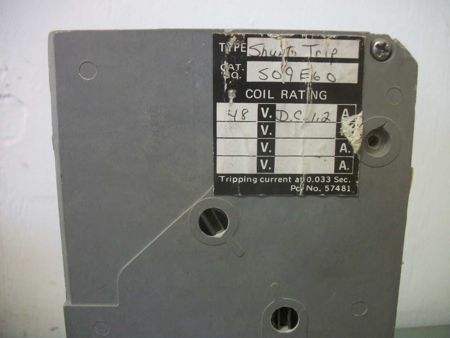 SIEMENS ITE SENTRON CLE CIRCUIT BREAKER CLE63B020 20AMP 600VOLT 3POLE W/SHUNT