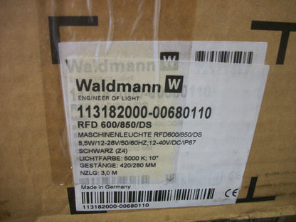 WALDMANN ARTICULATED ARM 10 BEAM LIGHT FIXTURE 113182000-00680110