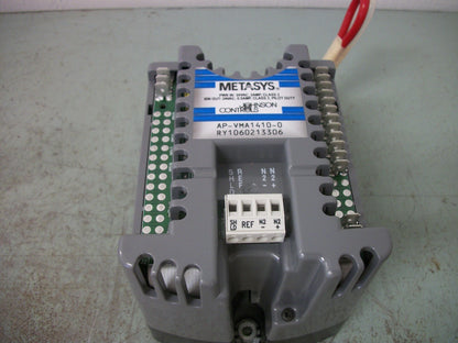 JOHNSON CONTROLS METASYS ELECTRIC MOTOR ACTUATOR AP-VMA1410-0 24VAC 0.5AMP NOB