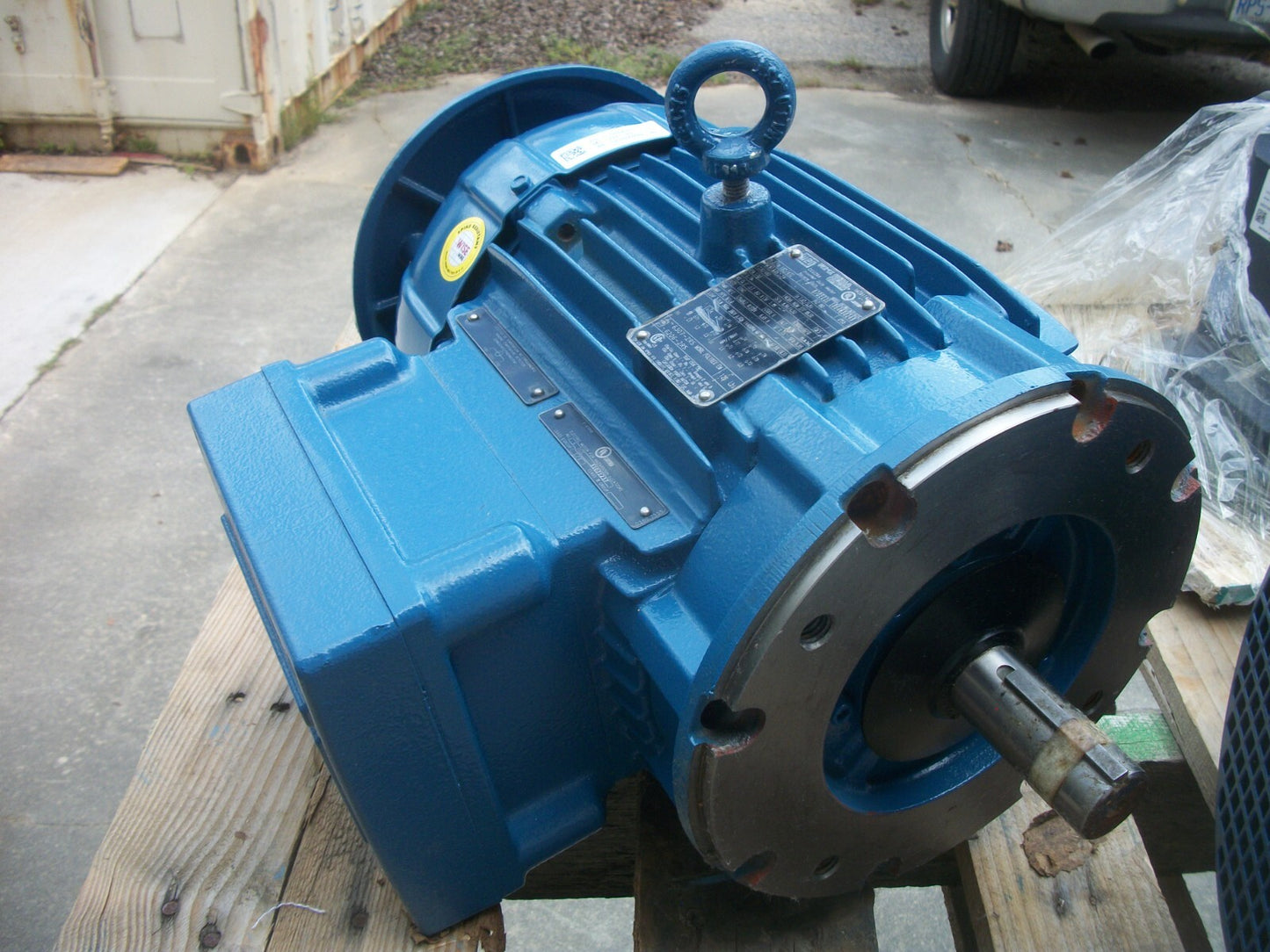 WEG 3HP 182/4TC TEFC AC MOTOR 00318XT3ER182TC 460VOLT 3PH 1760RPM NOB