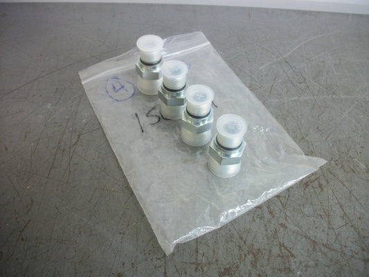 HYSTER LOT OF 4 STRAIGHT HEAD CONNECTORS 1565127 NEW