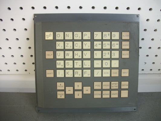 GE FANUC MDI KEYPAD UNIT A02B-0236-C125/TBR