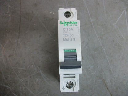 SQUARE D MERLIN GERIN MULTI 9 MINI CIRCUIT BREAKER MGN61508 10AMP 250VOLT 1POLE