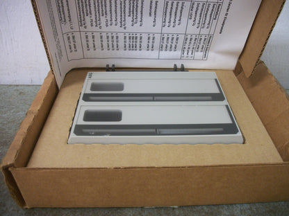 SQUARE D TSX COMPACT SECONDARY SUBRACK 2 SLOTS MODULE DTA 202/AS-HDTA-202 NIB