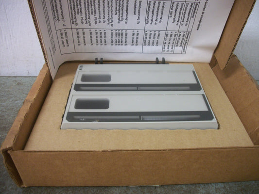 SQUARE D TSX COMPACT SECONDARY SUBRACK 2 SLOTS MODULE DTA 202/AS-HDTA-202 NIB