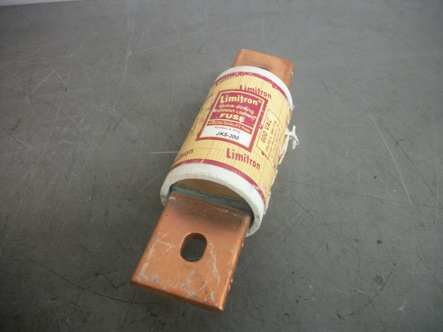 BUSSMANN LIMITRON FUSE JKS300 300AMP 600VOLT