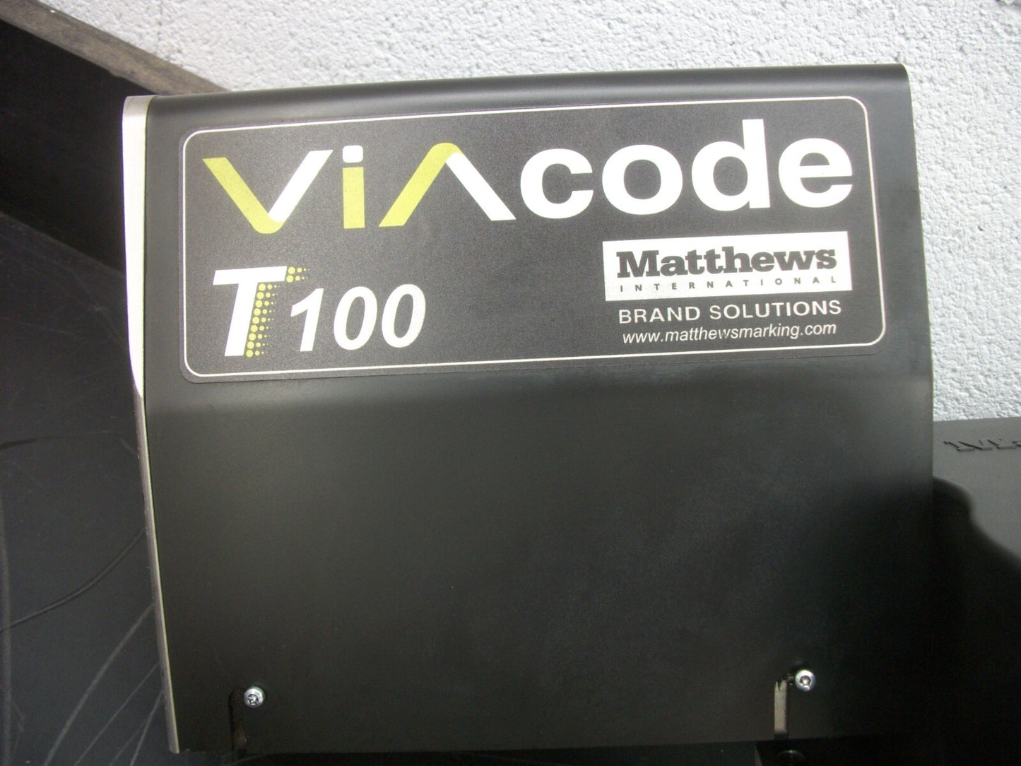 MATTHEWS VIACODE T100 SCANTRUE II BOX PRINTER