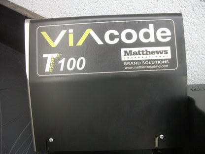 MATTHEWS VIACODE T100 SCANTRUE II BOX PRINTER