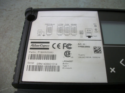 ATLAS COPCO AIR COMPRESSOR CONTROLLER P1900520060