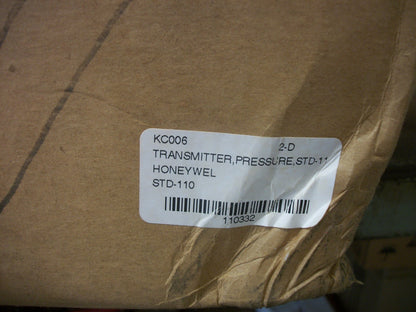 HONEYWELL DIFFERENTIAL PRESSURE TRANSMITTER STD110-E1A-00000-F1D3-A36H NIB