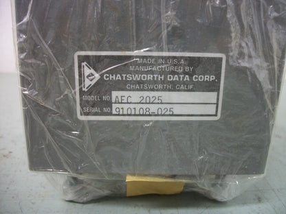 CHATSWORTH DATA CORP AVIATION POWER TRANSFORMER AEC 2025 NOB