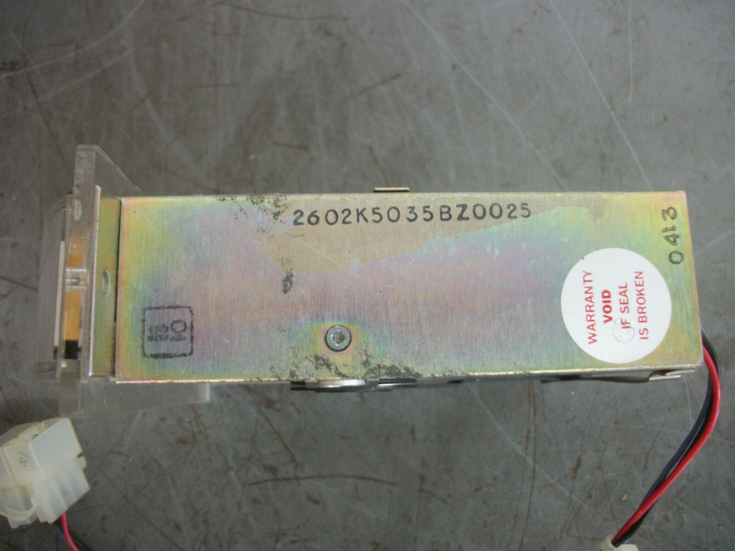 GASTON COUNTY DC AMPS AMMETER PANEL METER 2602K5035BZ0025 0-15AMP