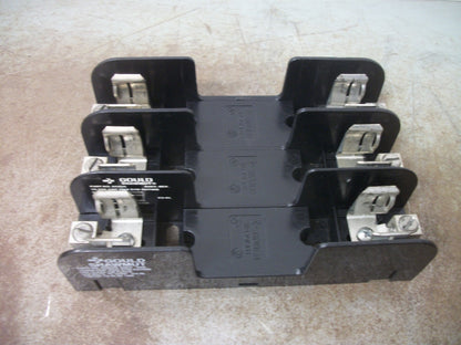 GOULD SHAWMUT CLASS H/K FUSEHOLDER 60605 60AMP 600VOLT 3POLE