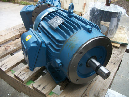 WEG 7.5HP 213/5TC TEFC AC MOTOR 00718ET3E213TC-W22 460VOLT 3PH 1765RPM NOB