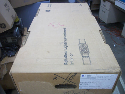 GE RELIAGEAR PANELBOARD INTERIOR AQF1242AB 225A 120/240V 1PH 200A MAIN NIB