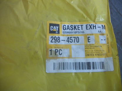 CAT EXHAUST MANIFOLD GASKET 298-4570 NEW