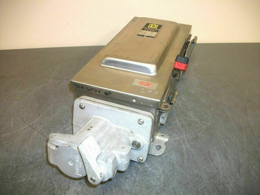 SQUARE D DISCONNECT SS TYPE 3,3R,12 HU361DSWC 30AMP 600VOLT 3POLE NON-FUSIBLE