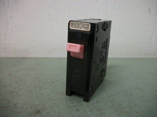 BRYANT BR CIRCUIT BREAKER BR110 10AMP 240VOLT 1POLE NOB