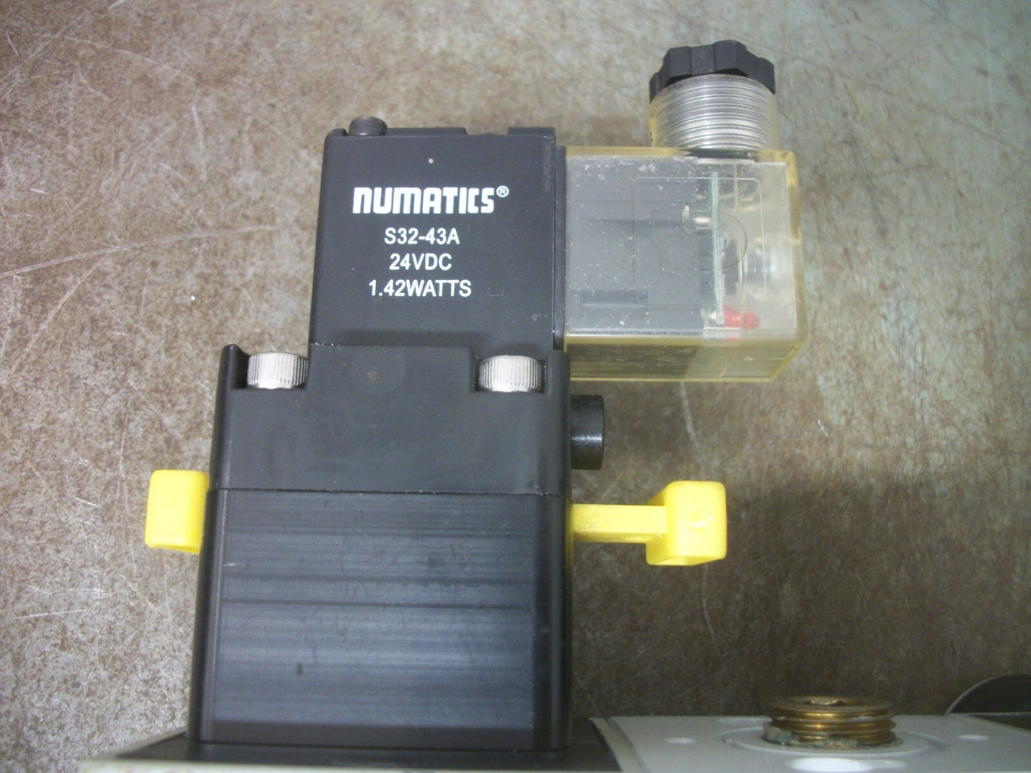 NUMATICS FLEXIBLOK PNEUMATIC REGULATOR/FILTER/SHUT-OFF VALVE COMBO S22E-03BKLM