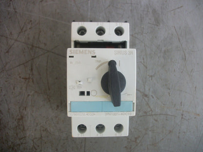 SIEMENS MOTOR CIRCUIT BREAKER 3RV1321-4DC10 25AMP