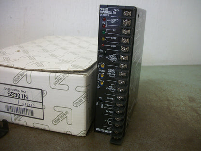 ORIENTAL MOTOR SPEED CONTROLLER SS301N NIB