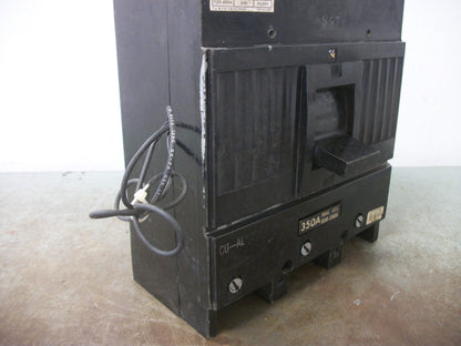GE TJJ CIRCUIT BREAKER TJJ436350 350AMP 600VOLT 3POLE W/SHUNT
