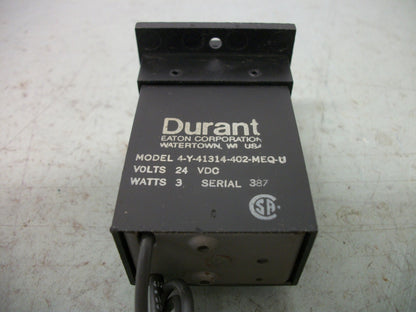 DURANT 4-DIGIT ANALOG COUNTER MODULE 4-Y-41314-402-MEQ-U NOB