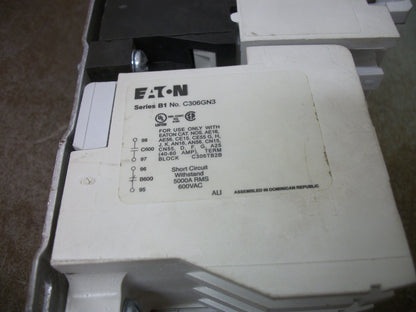 CUTLER-HAMMER SIZE 1 MOTOR STARTER AN16DN0 27AMP 120VCOIL 3PH 600V 10HP