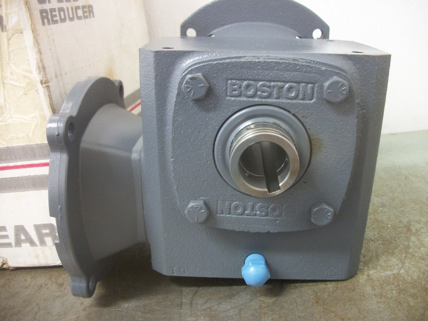 BOSTON GEAR .91HP SPEED REDUCER SF718V15NB5J 1.0 SF @ 1750RPM 15 RATIO NIB