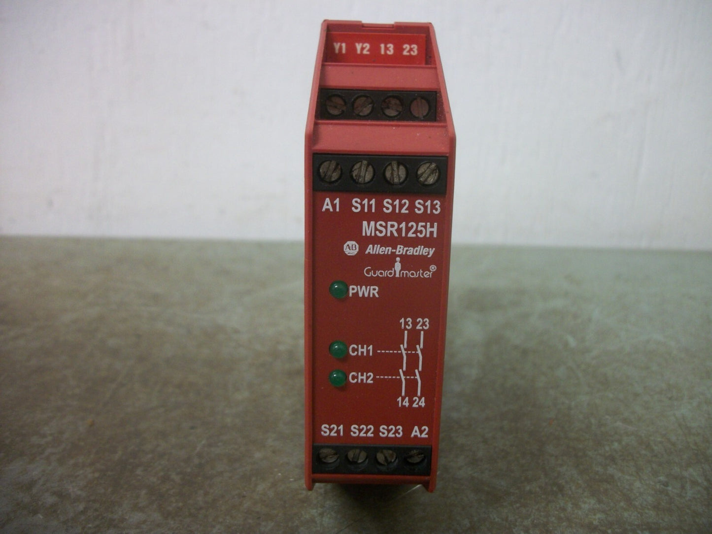 ALLEN-BRADLEY GUARDMASTER MSR125H SAFETY RELAY 440R-D23164