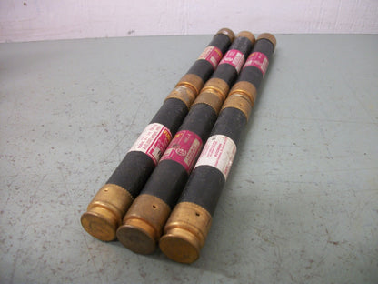 BUSSMANN LOT OF 6 FUSETRON FUSES FRS-R-7 7AMP 600VOLT