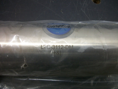 BIMBA SS DOUBLE-ACTING PNEUMATIC CYLINDER LT-3112-DM 2" BORE 12" STROKE NEW