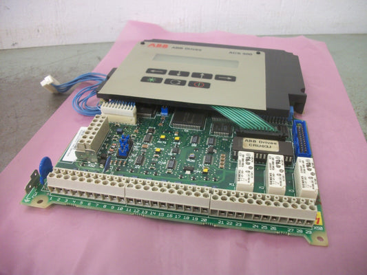 ABB ACS 500 AC DRIVE CONTROL BOARD WITH KEYPAD 3BSE003195R1