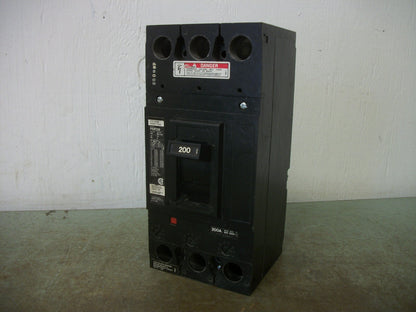 SIEMENS F6 CIRCUIT BREAKER F63F250 250AMP 600VOLT 3POLE W/200A TRIP