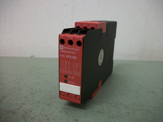 TELEMECANIQUE XPS-BA SAFETY RELAY XPSBA3420 115VOLT