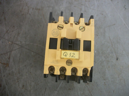 ALLEN-BRADLEY CONTACTOR 100-A09NB31 9AMP 220VCOIL 3PH 600V 7.5HP