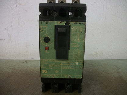 SIEMENS ED6-ETI MOTOR CIRCUIT BREAKER ED63A100 100AMP 600VOLT 3POLE
