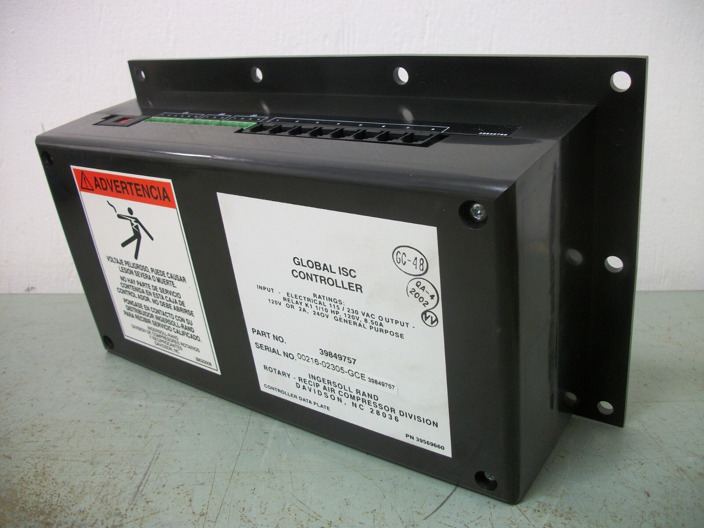 INGERSOLL-RAND INTELLISYS GLOBAL ISC CONTROLLER 39849757 NEW