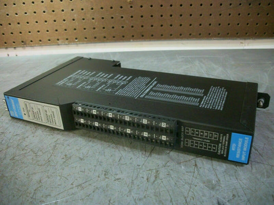 SQUARE D SY/MAX RTD/RESISTANCE INPUT MODULE 8030RIM127