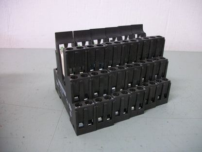 TELEMECANIQUE LOT OF 6 DPDT RELAYS RSB2A080BD 8AMP 250VAC 24VDC