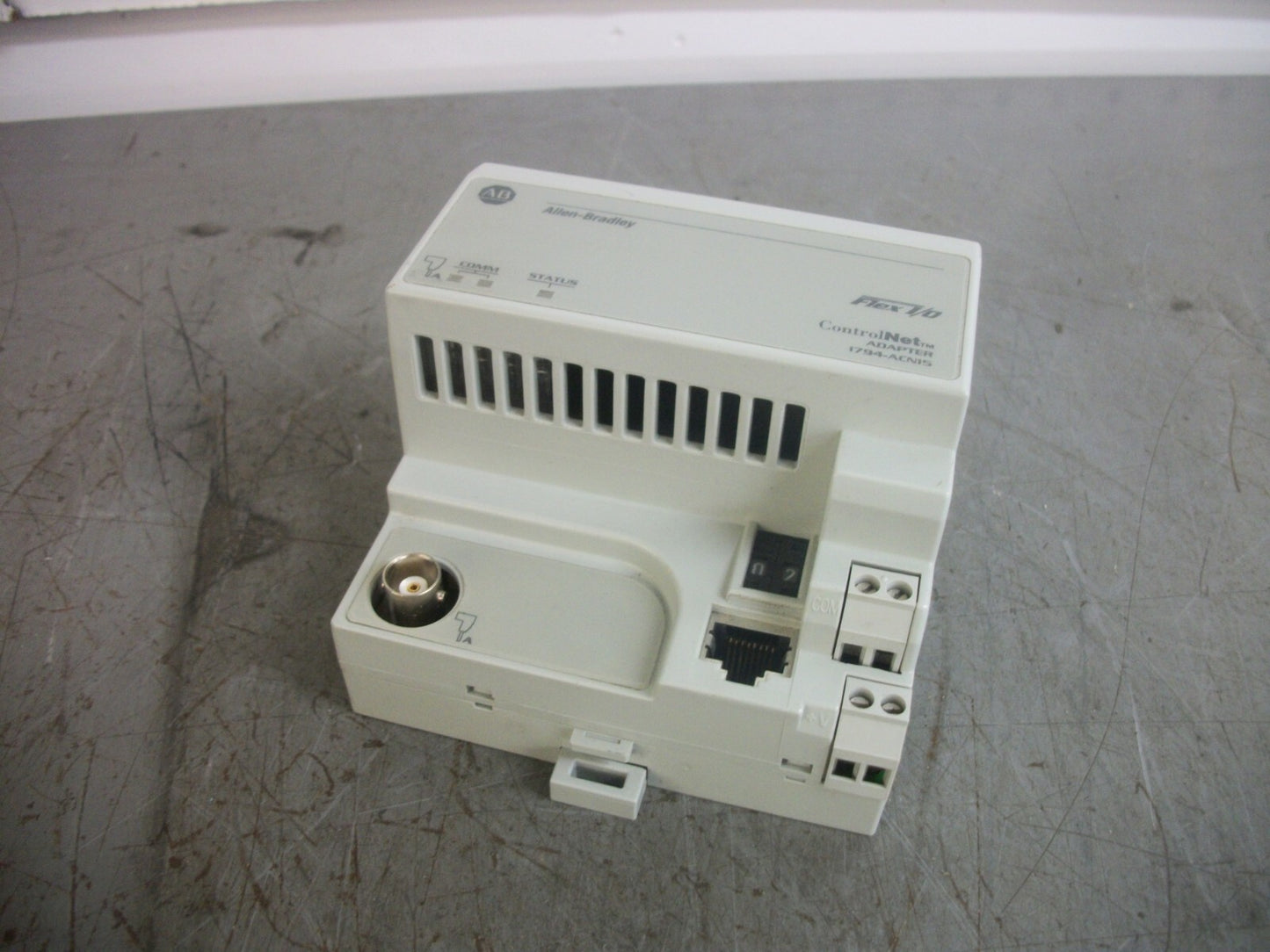 ALLEN-BRADLEY FLEX I/O CONTROLNET ADAPTER 1794-ACN15