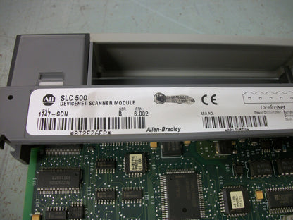 ALLEN-BRADLEY SLC 500 DEVICENET SCANNER MODULE 1747-SDN
