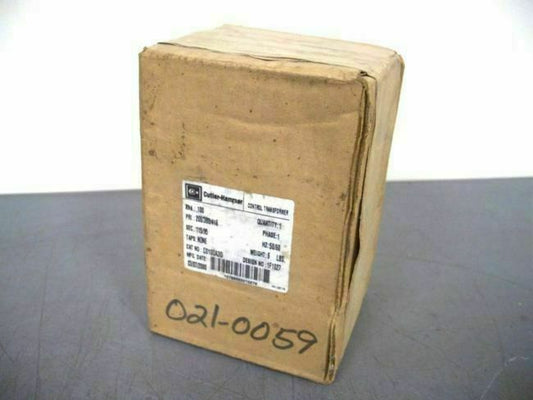 CUTLER-HAMMER .100KVA 1PH TRANSFORMER C0100A3D HV 208/416 LV 115/95 *NIB*