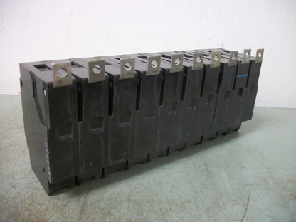 SIEMENS LOT OF 10 BQCH CIRCUIT BREAKERS BQCH1B020 20AMP 277VOLT 1POLE