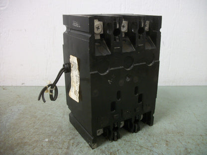 GE TED CIRCUIT BREAKER TED134YT100 100AMP 480VOLT 3POLE BLACK W/SHUNT