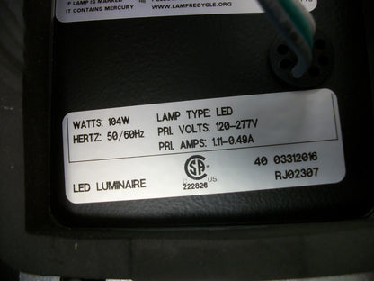 LITHONIA LIGHTING LUMINAIRE CSXW LED 30C 1000 40K TFTM MVOLT DDBXD NOB