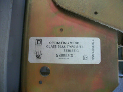 SQUARE D CIRCUIT BREAKER OPERATING MECHANISM 9422BR-1 SERIES C