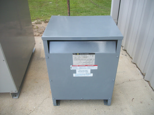 SQUARE D SORGEL 7.5KVA 3PH TRANSFORMER 7T145HDIT HV 460 LV 460Y266 REFURB
