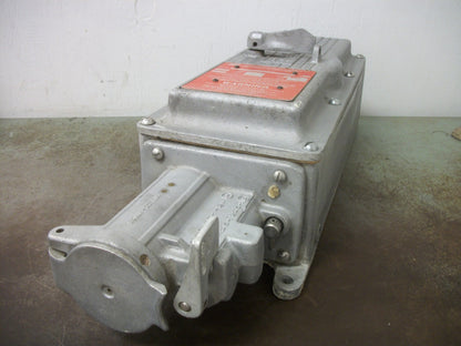 CROUSE-HINDS INTERLOCKED ARKTITE RECEPTACLE AND BREAKER ASSEMBLY DBR56742 WT60-3
